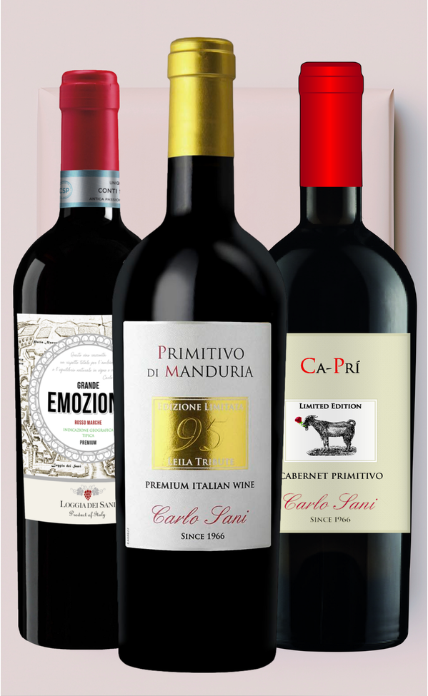Geschenkset »Lieblingsweine von Carlo Sani«