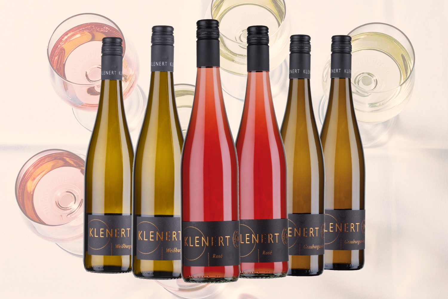 Weißburgunder, Grauburgunder und Spätburgunder Rosé verführen in diesem Probierpaket zum Sparpreis