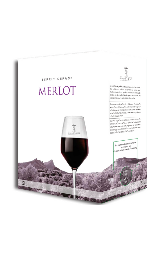 Vignobles des 3 Châteaux Merlot »Cépage Nature« 2023