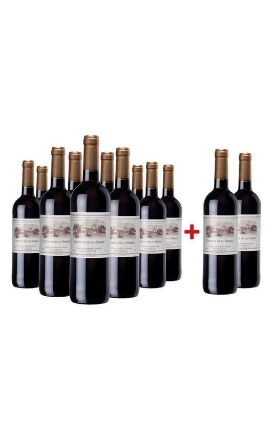 Sparpaket 10+2 Carignan Vieilles Vignes »Chemin de la Serre« 2024