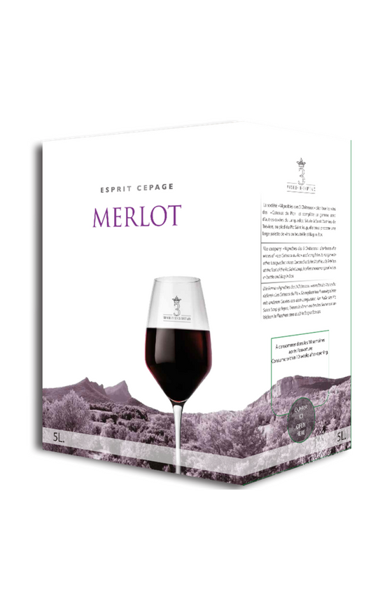Vignobles des 3 Châteaux Merlot »Cépage Nature« 2021